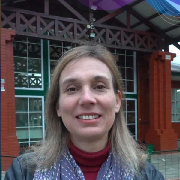 Retrato de Maria Eugenia Cortes, Directora del Colegio San José de Angol.